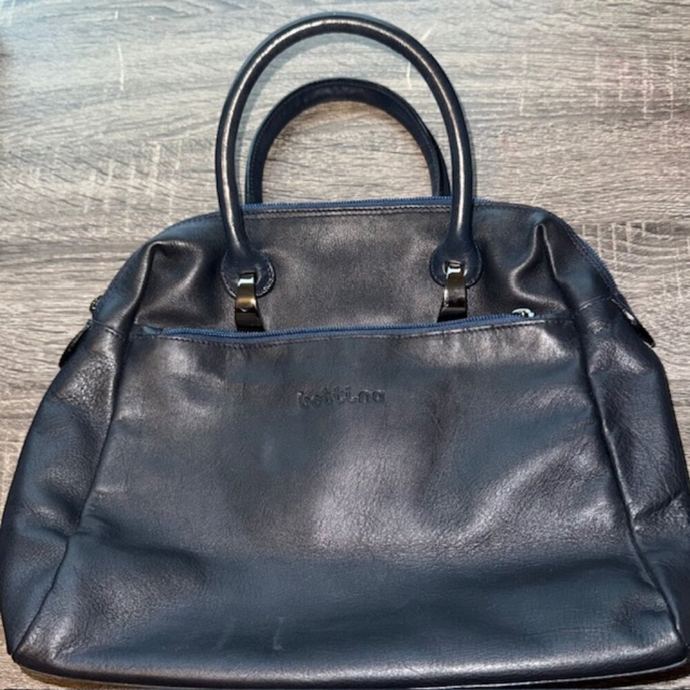 Leather Bettina Handbag